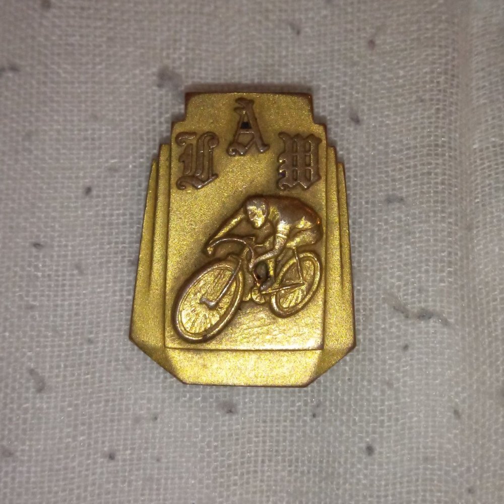 Vintage Single Bicycle Brooch